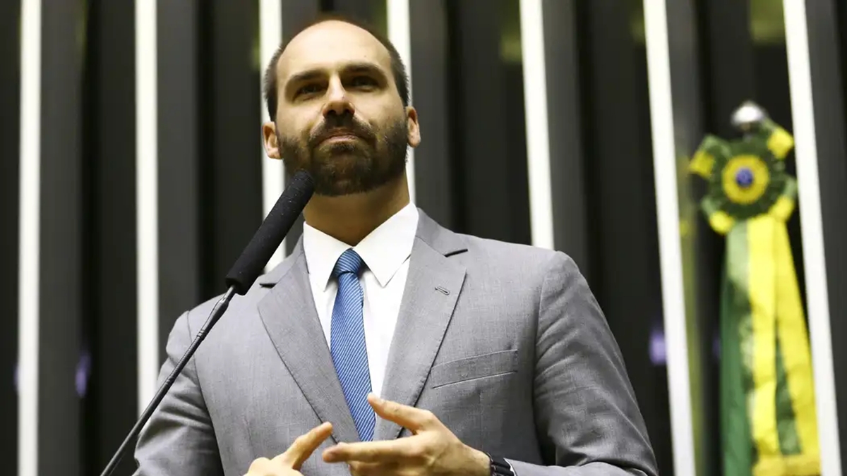 Deputado federal licenciado Eduardo Bolsonaro