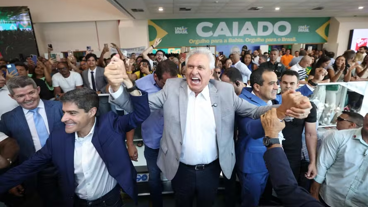 Caiado lançou pré-candidatura no mês de abril, em Salvador
