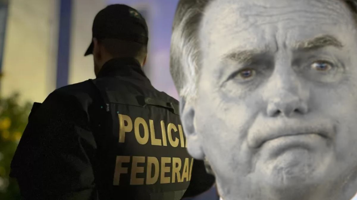 Bolsonaro recebeu a PF em casa, nesta sexta-feira