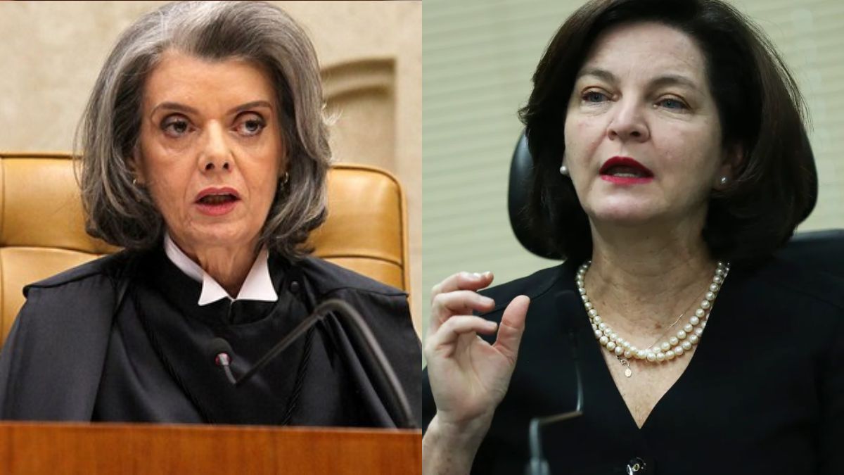 ministra do Supremo Tribunal Federal Cármen Lúcia e a ex-procuradora-geral da República Raquel Dodge