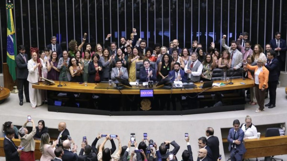 Deputados celebram aprovação do texto