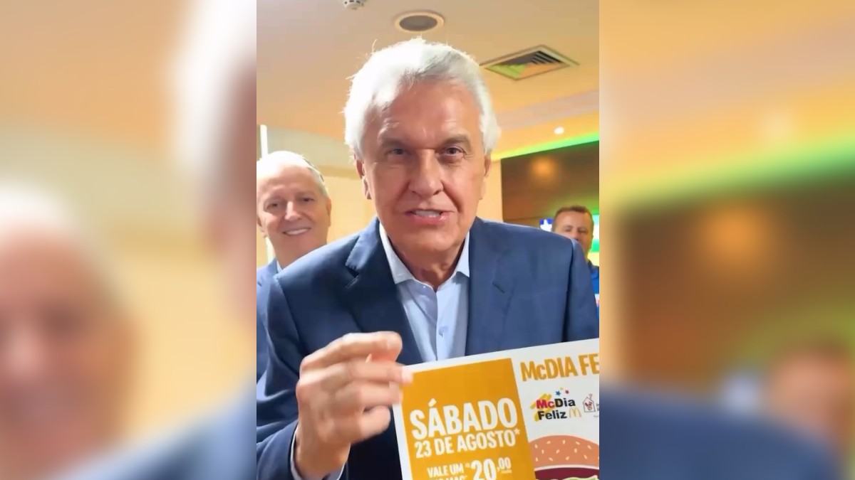 Caiado anuncia McDia Feliz