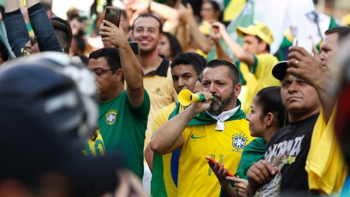 Manifestação bolsonarista em Goiânia