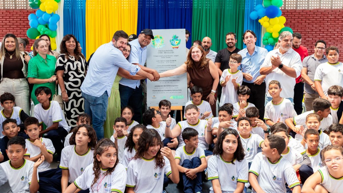 Novo Centro de Ensino em Tempo Integral é inaugurado em Corumbá de Goiás