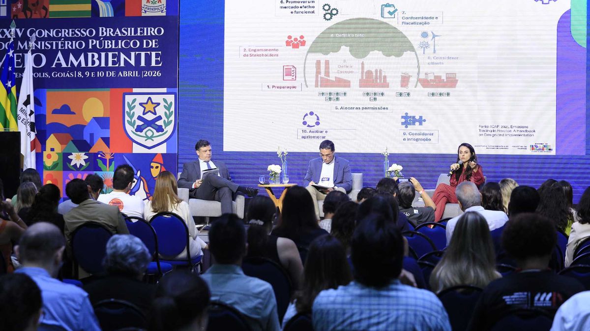IA e sustentabilidade ambiental marcam discussões do 24° Congresso de Meio Ambiente do MP, em Pirenópolis