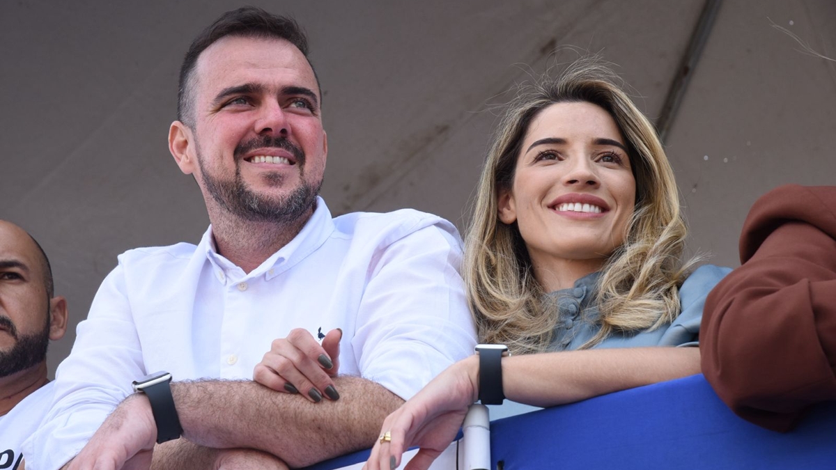 Gustavo Mendanha e Mayara Mendanha