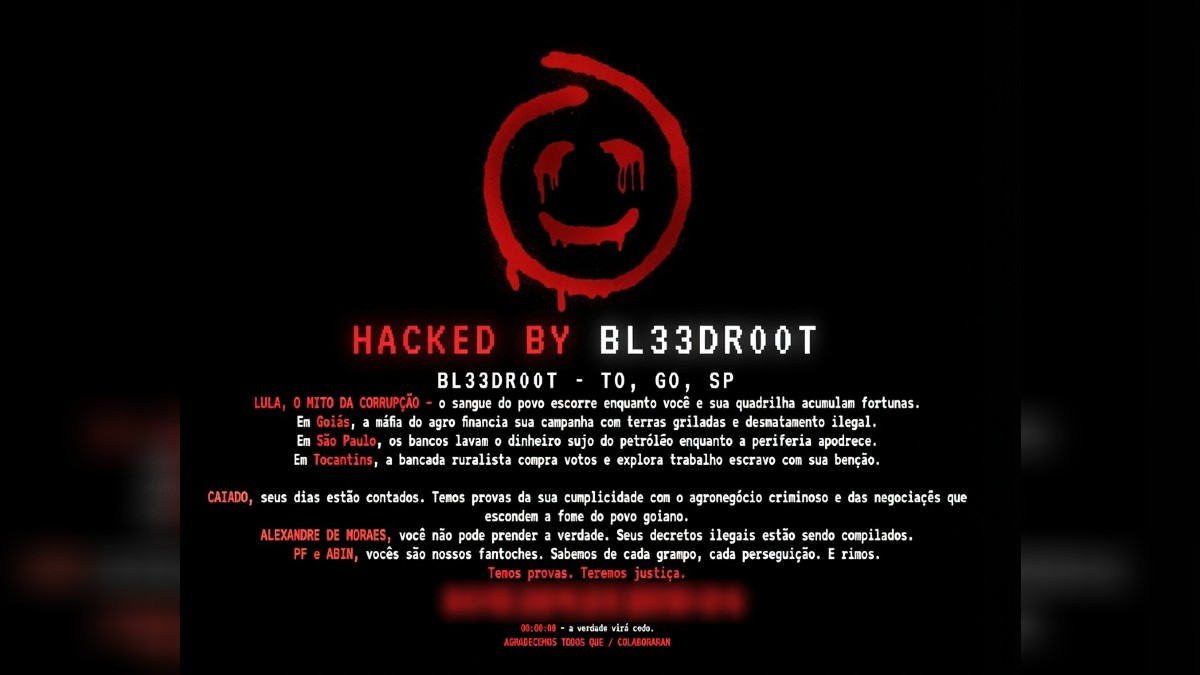 Hackers invadem site da prefeitura de Morrinhos