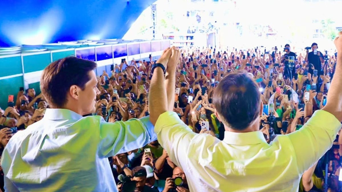 Daniel anuncia apoio a Flávio Bolsonaro no segundo turno