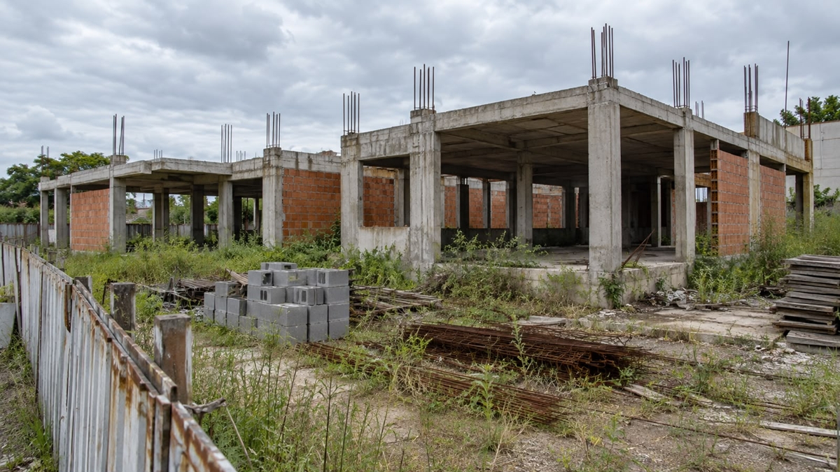Obra pública parada não é apenas desperdício de dinheiro - Nenhuma ferramenta substitui pessoas preparadas para utilizá-la